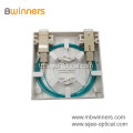 โรงงานจัดส่งที่รวดเร็ว 2 แกนใยแก้วนำแสงผนังซ็อกเก็ต FTTH มินิซ็อกเก็ต